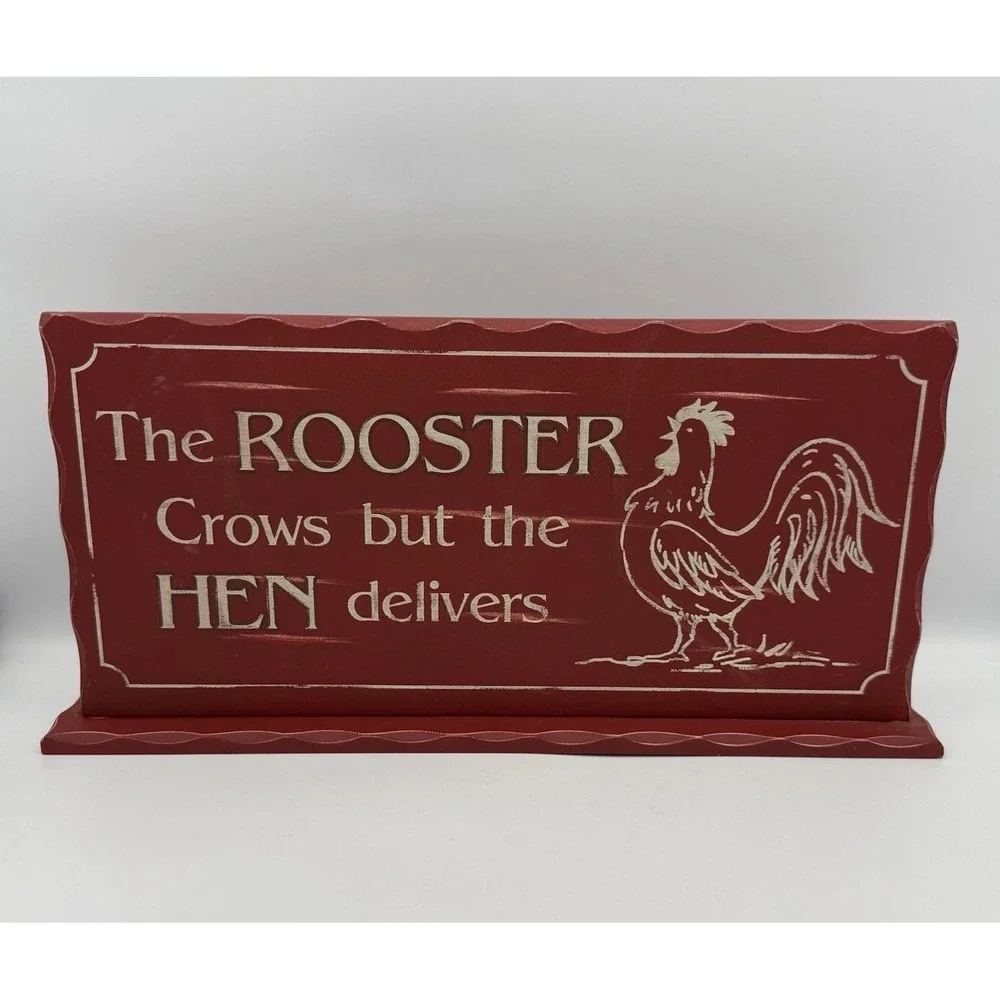 Wood Plaque Farmhouse 